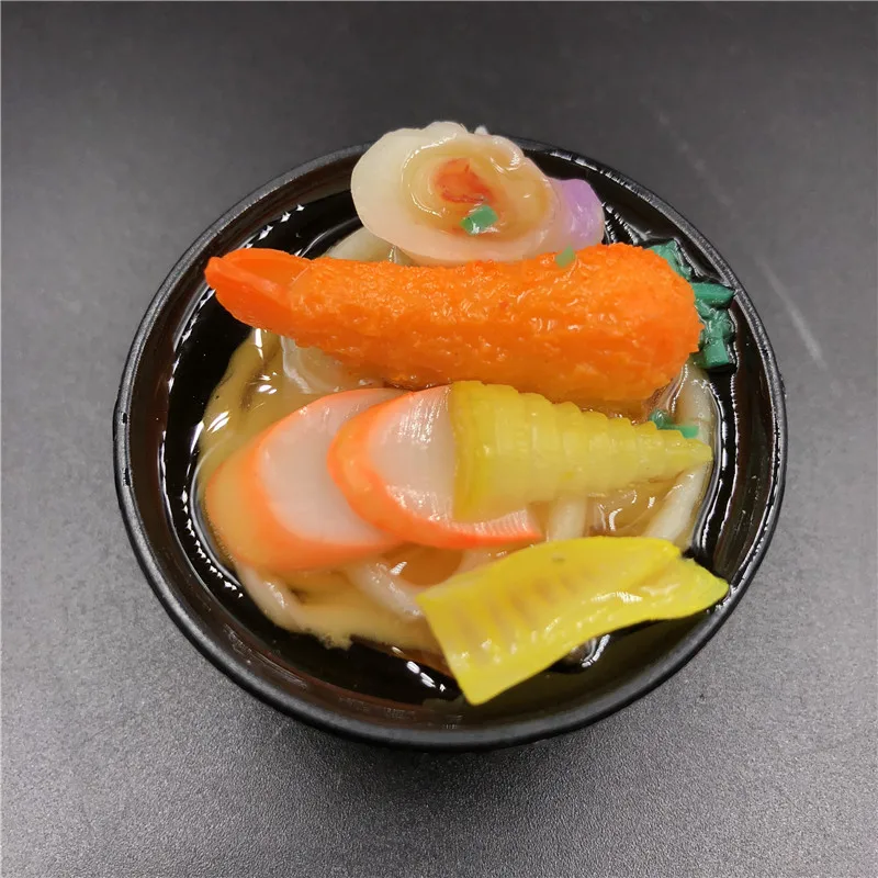 Японская надпись Ramen noodles симпатичный магнит холодильник креативный 3D магнит на холодильник Декор ручной работы продвижение подарки магазин дисплей