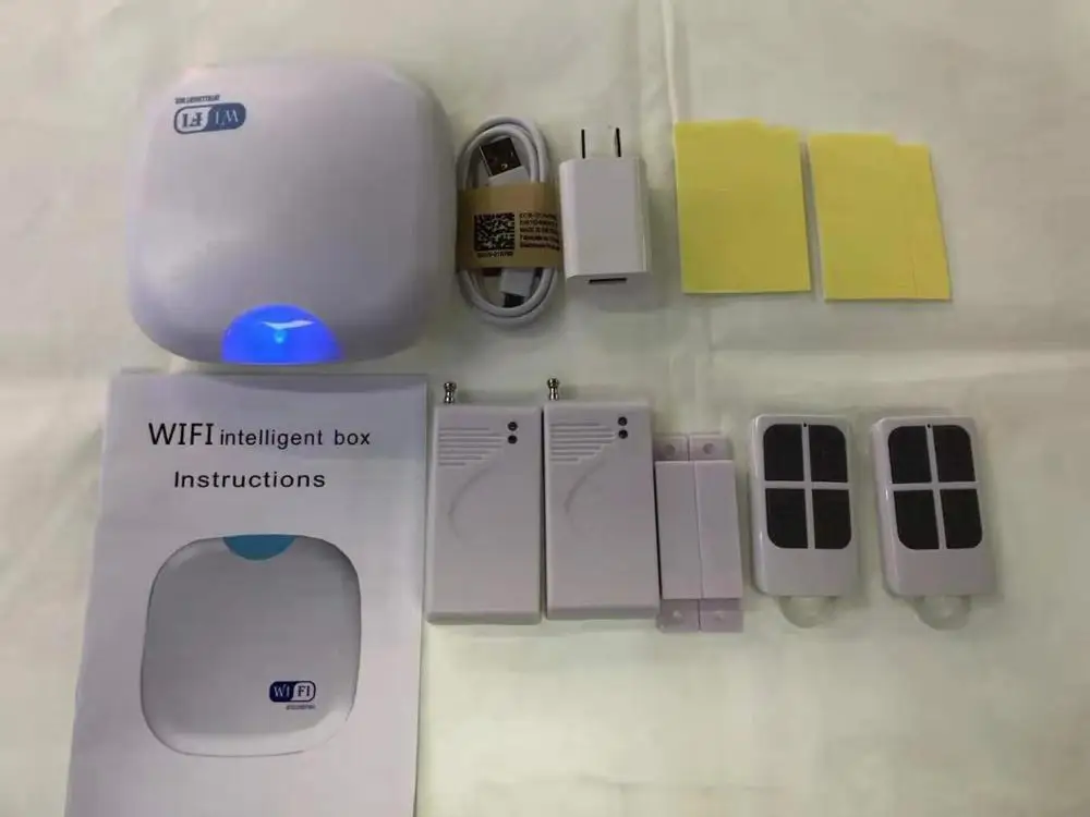 Intelligent WIFI Alarm System APP Remote Control Home Security Burglar Alarm System