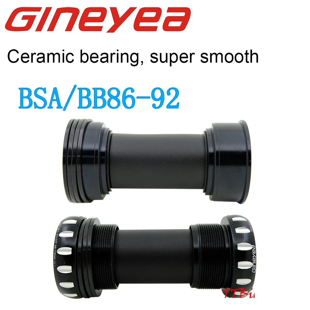 Gineyea керамический Нижний кронштейн bb86 bb92 bb91 Британский BSA резьбовой 68 для shimano sram 22