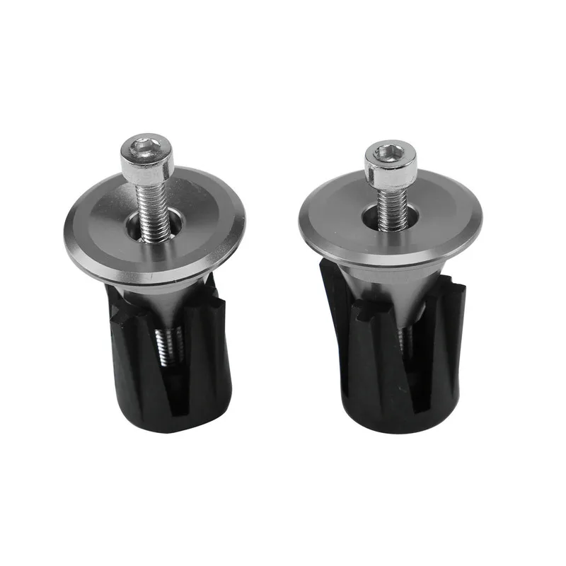 2 Buah Sepeda Motor Stang Caps Aluminium Alloy Motor Sepeda Handle Bar Akhir Berat Stang Sepeda Motor Aksesoris