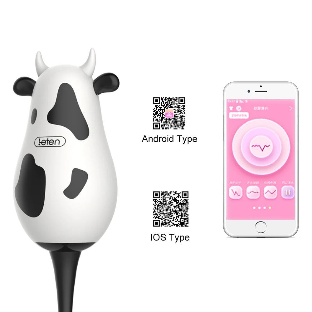 IKOKY APP Bluetooth Вибраторы с подогревом Стимулятор клитора шарики Кегеля для точки G