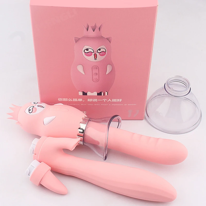 Вибраторы для сосания языка секс игрушки женщин соски на присосках клитора киска