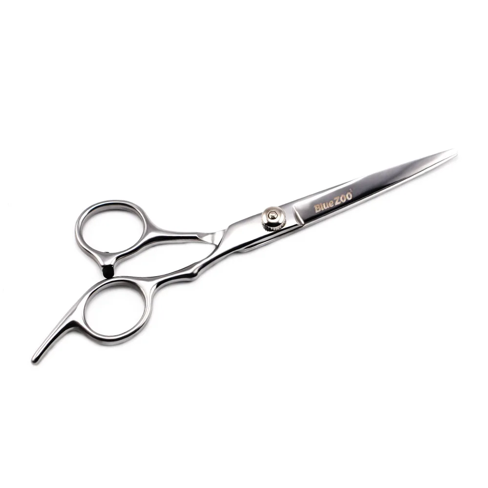 

Bluezoo Stainless Steel Barber Shop Hair Salon Styling Beard Beard Scissors 17.5cm with Leather Cover Hair Cutting Scissor Cases