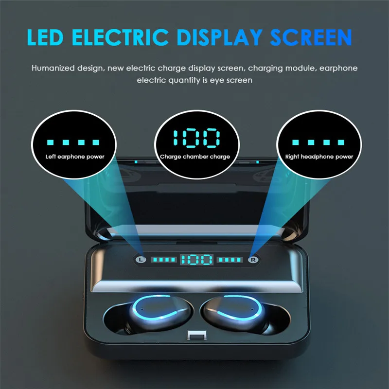 

TWS IOS Android 8D Bluetooth 5,0