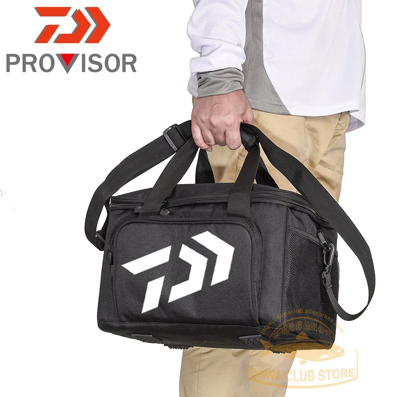 

2021 New Fishing Tackle Bags Multifunctional Waist Pack Fishing Lures Gear Storage Bag Single Shoulder Crossbody Bags FishingBag