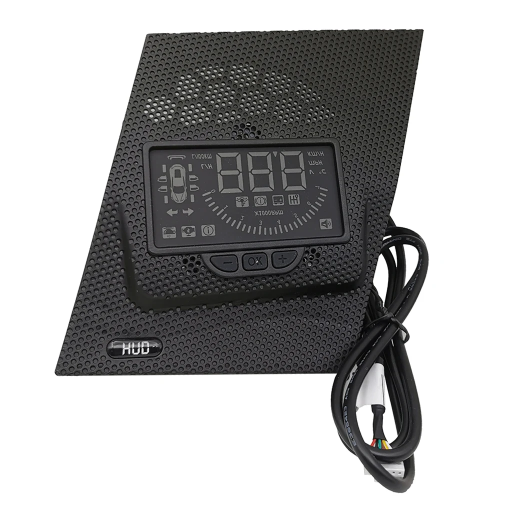 Правая машина HUD Дисплей OBD более Скорость Предупреждение проекционный спидометр