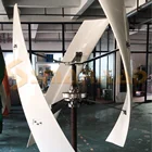 Вертикальный ветрогенератор Axi высокой мощности 1,5 кВт 2 кВт 5 кВт 10 кВт 24 В-240 В генераторная лампа комплект двигателя электросети альтернатива