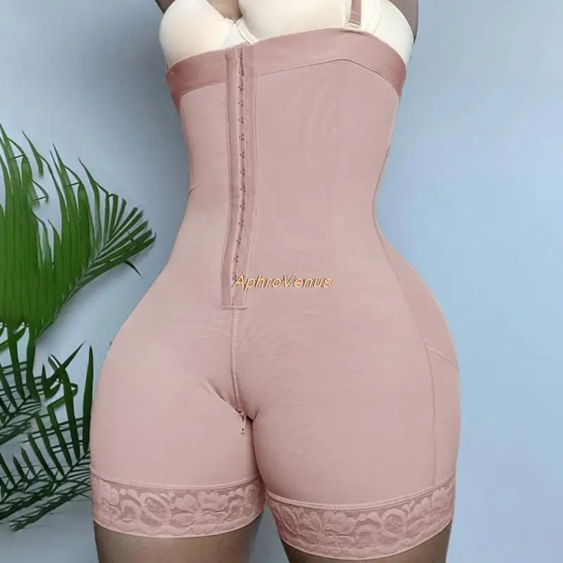Colombian Fajas Leggings Women's Corset Waist Trainer Body Shaper Tummy Control Slimming Panites High Waist Shapewear Shorts