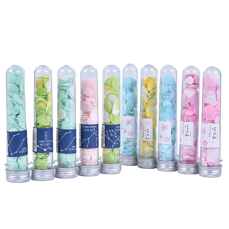 

Travel Outdoor Portable Body Washing Bath Soap Slice Case For Cleaning Tube Container Foaming Flower Paper Soap Slice
