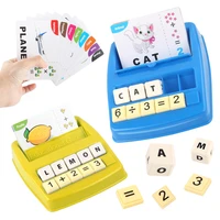 new english letter spelling toy game early learning educational kids alphabet english alphabet card game teaching childrens toy