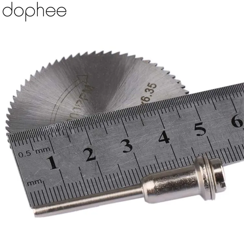 Dophee высокоскоростные стальные вращающиеся инструменты отрезной диск с оправкой