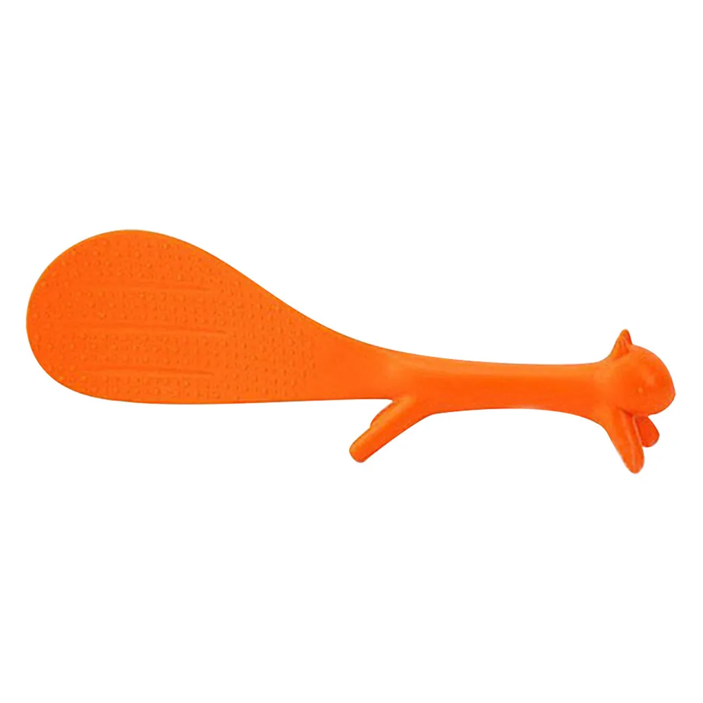 Креативное милое Кухня уп белка в форме ковша антипригарным рис весло ложка