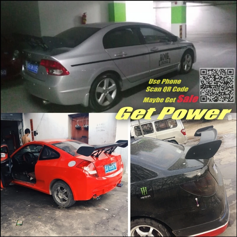 Автомобиль большой GT задний спойлер крыло дефлектор/багажник лезвия дрейф для