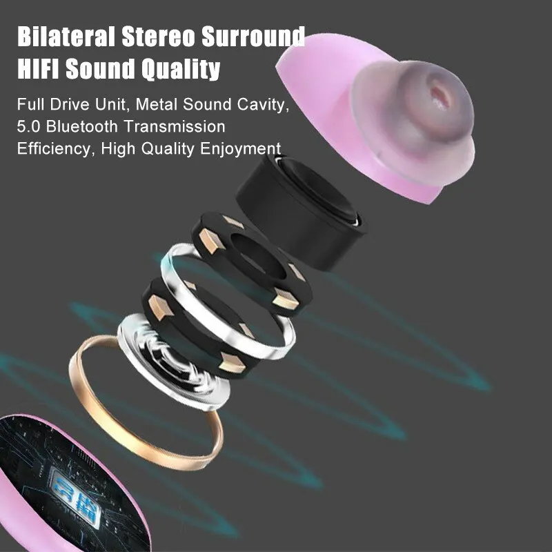 TWS стереонаушники K12 с поддержкой bluetooth 5 0 и шумоподавлением|Наушники гарнитуры| |