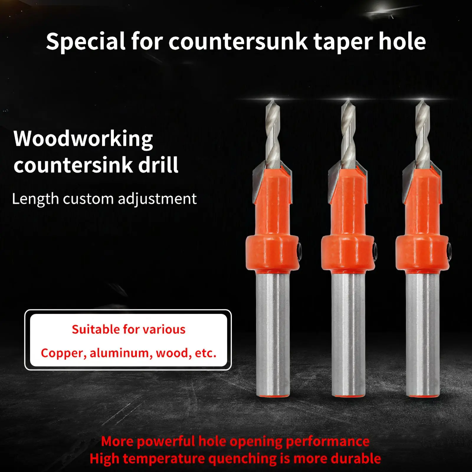 

Drill Bits Woodworking Drill Tools Kit Set Square Auger Mortising Chisel Drill Set Square Hole Extended Saw