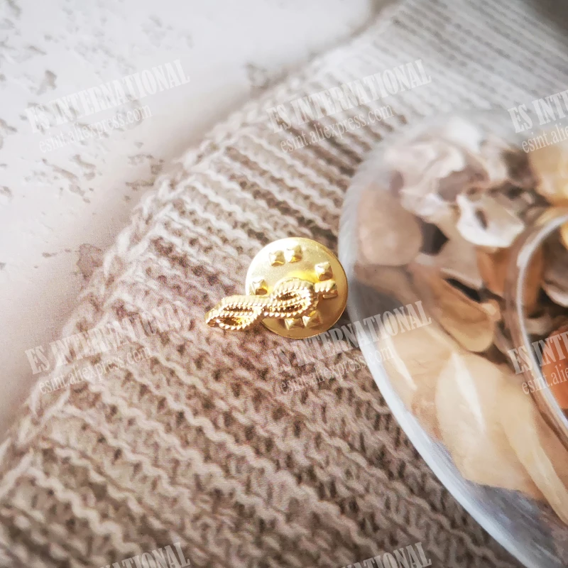 Оригинальная оригинальная Линейка-компас в стиле ретро с золотым покрытием