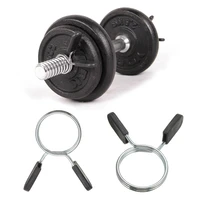 50mm barbell gym weight bar dumbbell lock clamp dumbbell lock clamp spring collar clipsttraining fitness weight lifting