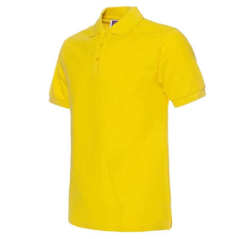 Рубашка поло мужская брендовая одежда Однотонная футболка рубашка хлопковая