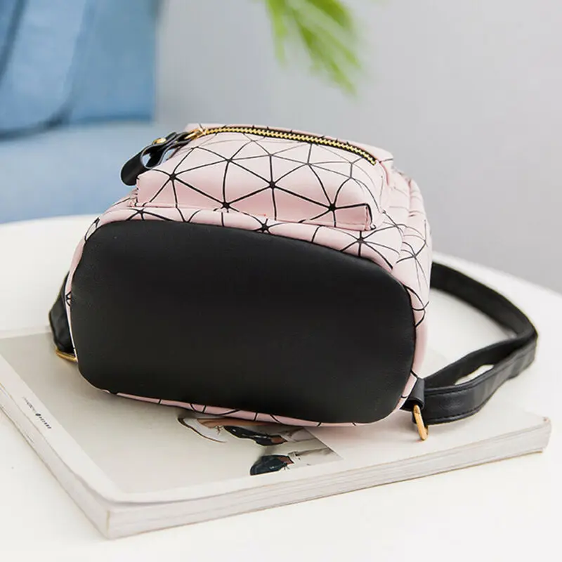 Женский мини рюкзак из искусственной кожи школьный на плечо Женская дорожная