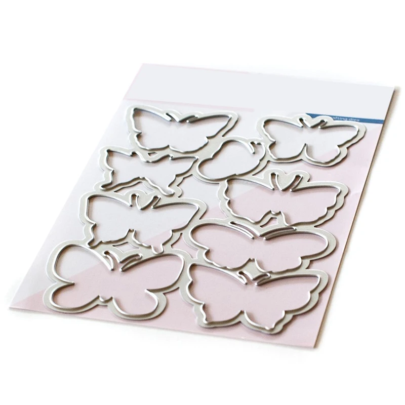Новинка 2021 пластиковый трафарет в виде насекомых бабочек горячая фольга