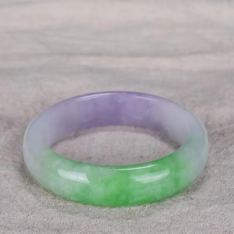 2021 ювелирные изделия натуральная бирманская фотография фиолетовый браслет 54-62