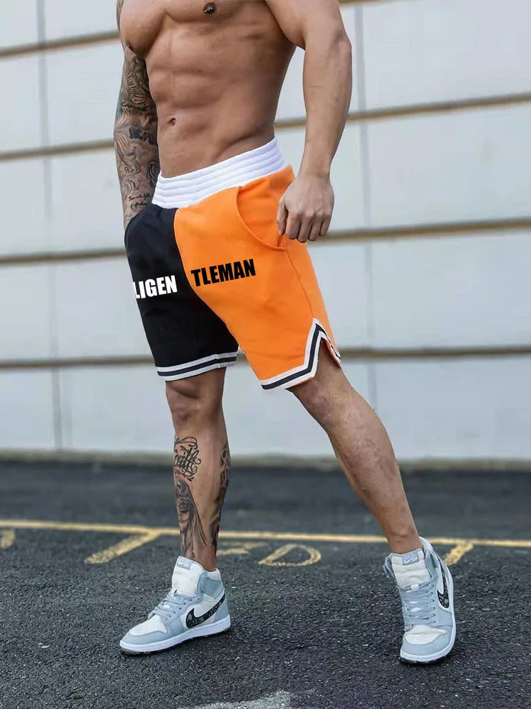 

New men's Hip-hop shorts in spring and summer 2021 version leisure simple temperament hip hop fitness basketball rareness sports