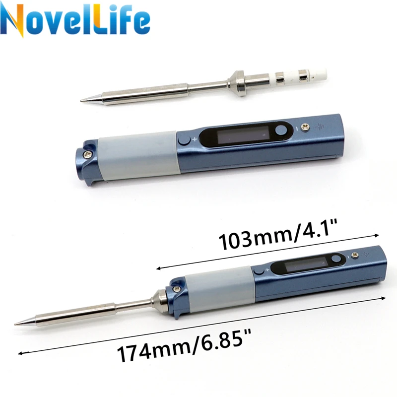 Умный паяльник с регулируемой температурой портативная цифровая сварочная