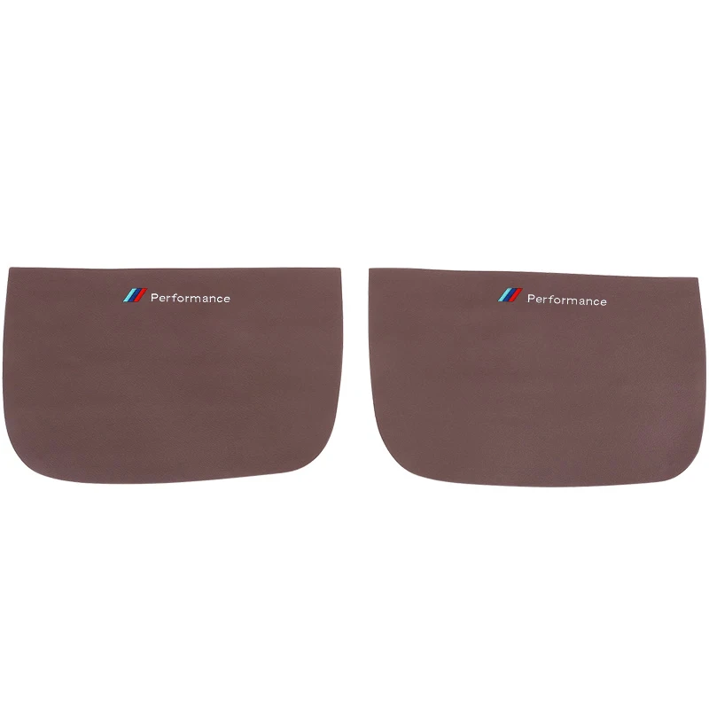 

For BMW Leather Anti Kick Pad Seat Back Protective Cover Anti Scratch Mats for Child Pet Series 3 5 6 X5 Car Styling