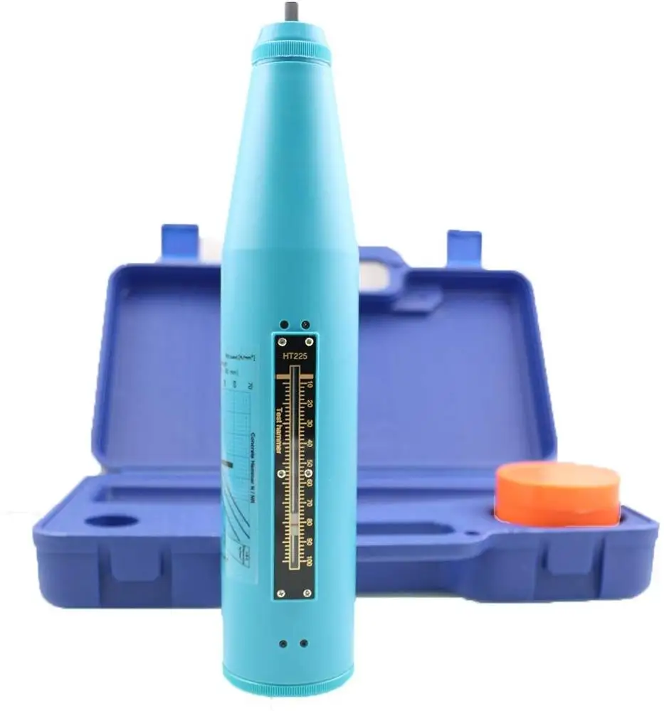 

HT-225 Concrete Test Hammer rebound tester Resiliometer with ABS case