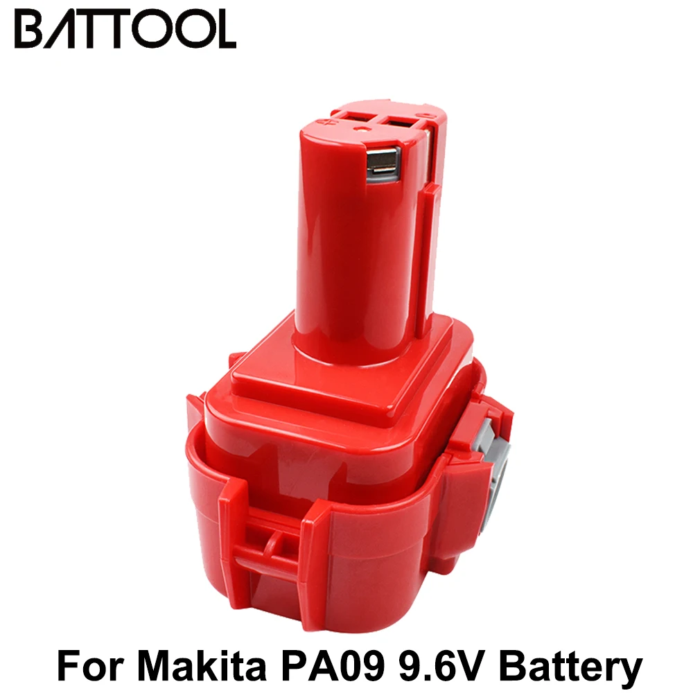 

Battool 3500mAh 9.6V Ni-MH FOR MAKITA 9120 PA09 Rechargeable Battery 9122 9133 9134 9135 9135A 6222D 6260D PA09 6207D Battery