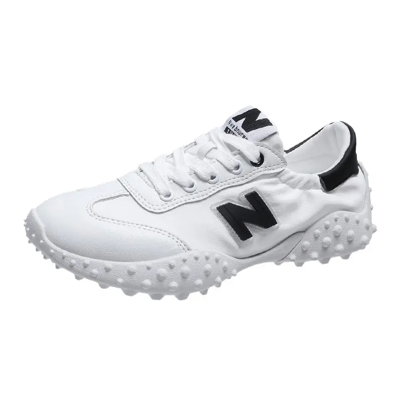 

Women's Sports Shoes Fashion Women's Sneakers 2021 The New Solid Color All-match Comfortable Lace-Up Platform Shallow Shoes