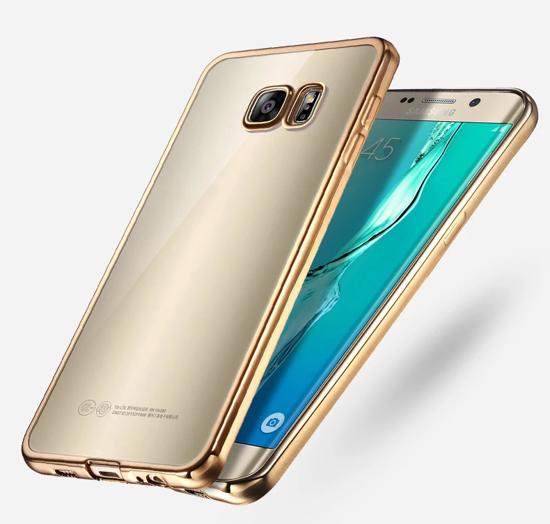 UPaitou роскошный позолоченный Мягкий ТПУ чехол для samsung Galaxy S5 S6 S7 Edge S8 S9 Plus C5 C7 C9 Pro Note 8