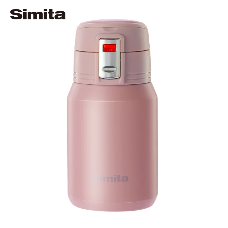 Вакуумная фляжка SIMITA Модный Красочный термос бутылка для воды портативная Милая