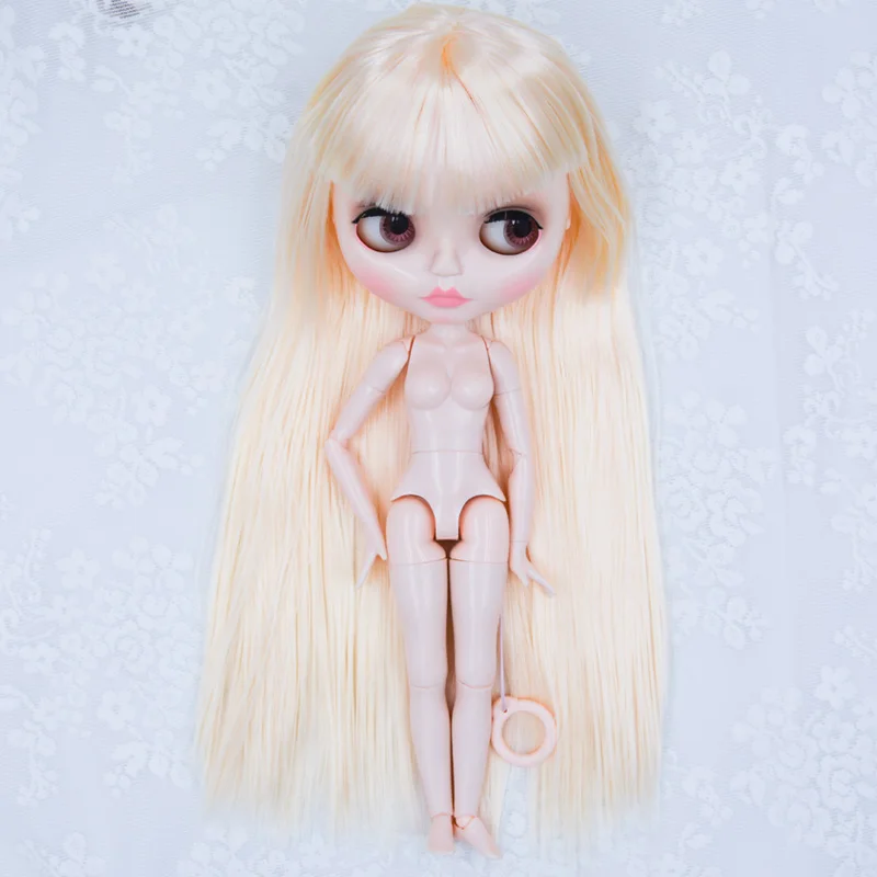 YM04 Neo Blyth кукла NBL Заказная блестящее лицо, 1/6 BJD шарнирная кукла Ob24 кукла Blyth для девочки, игрушки для детей YM01 - Цвет: YM04