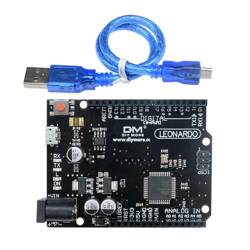 

R3 Plus ATmega32U4 5V 16MHz Microcontroller Board USB Cable