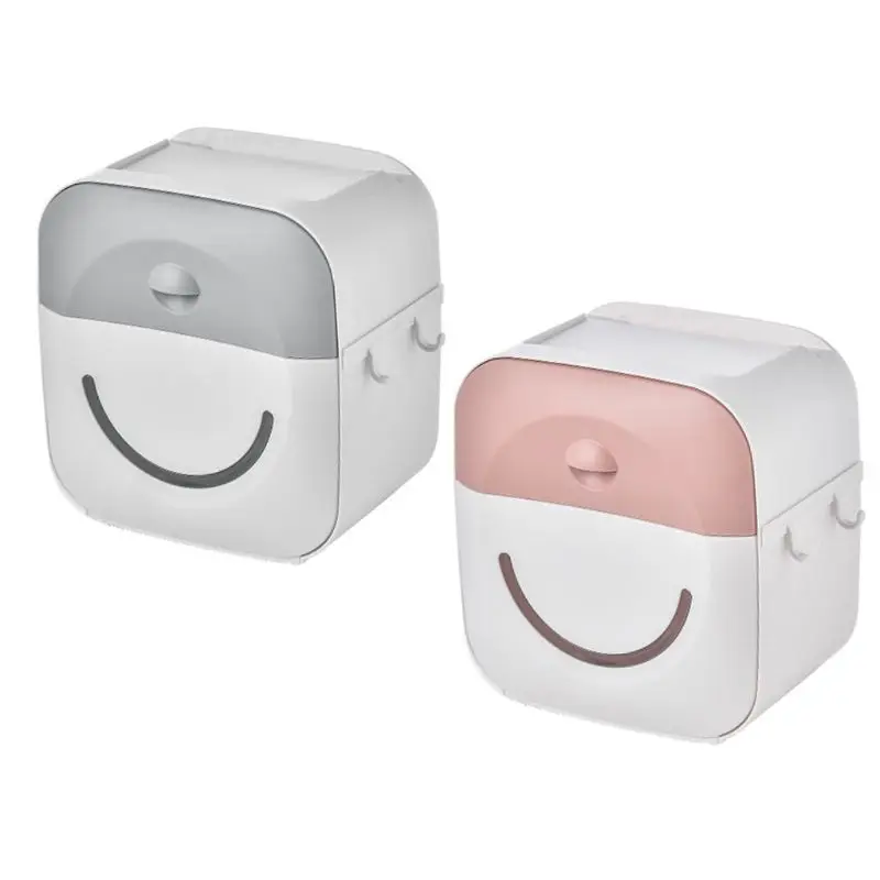 

Waterproof Toilet Roll Paper Holder Wall Mounted Tissue Stand Case Box Towel Storage Rack for Home Bathroom