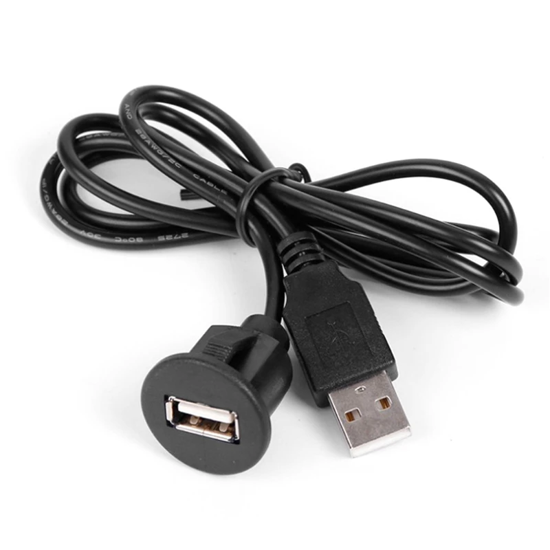 1 шт. новые OOTDTY 2 м ПК приборную панель автомобиля крепление USB 0 гнездо Папа мама