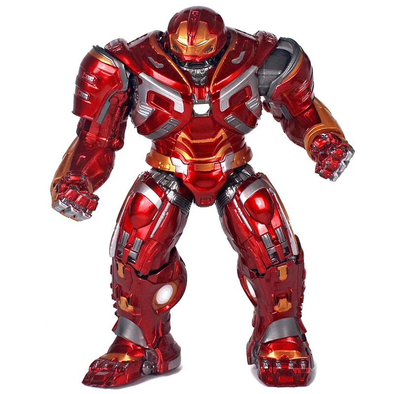 

Marvel The Avengers Iron Man Glowing Anti-hulk Armor Model Super Hero Action Figure Collection Model Statue Gift Toys
