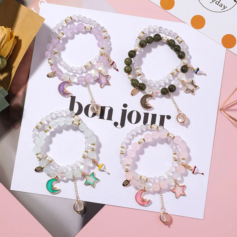 YADA модные браслеты-манжеты и браслеты со звездами Луной подвески для женщин