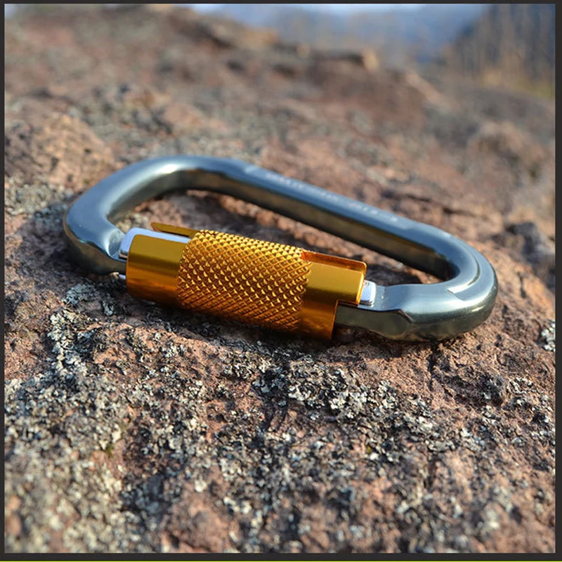 Профессиональный наружный карабин грушевидной формы защитный мастер замок