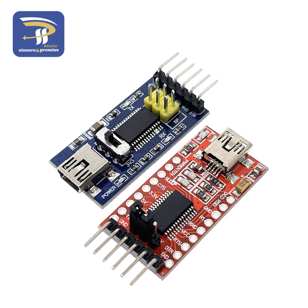 FT232RL FT232 FTDI 3 В 5 модуль последовательного преобразователя мини-порт для Arduino Pro Mini