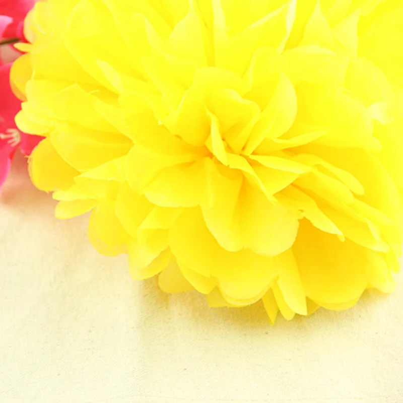 Бумажные помпоны бумажные цветы идеально подходят для украшения на свадьбу день