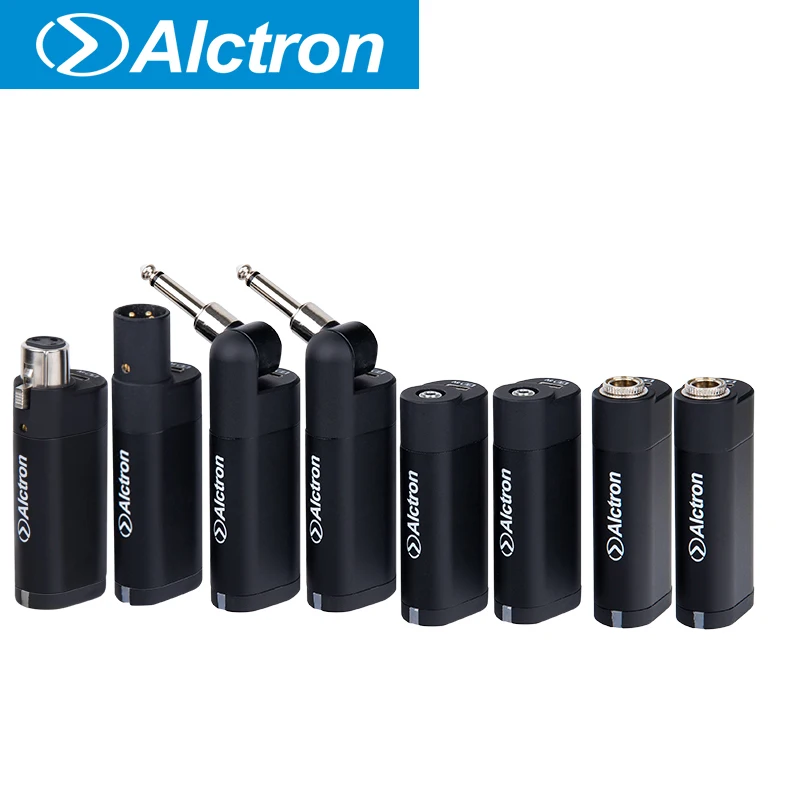 

Alctron DW-G7 3.5mm TRS wireless system, 5.8Ghz high speed transmission, 30m wireless transmission distance with two clamps