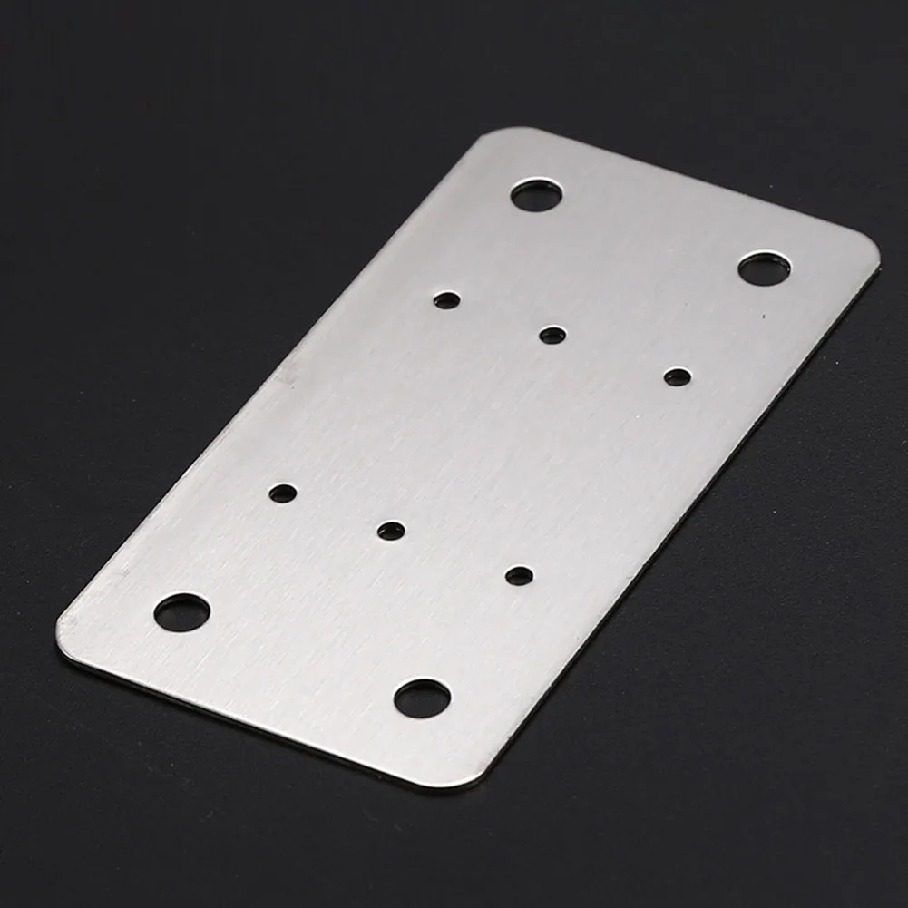 

1pc Hinge Cabinet Furniture Drawer Hinge Repair Board Kit Stainless Steel Table Cabinet Hinge Placa Para Bisagras Hardware Tools
