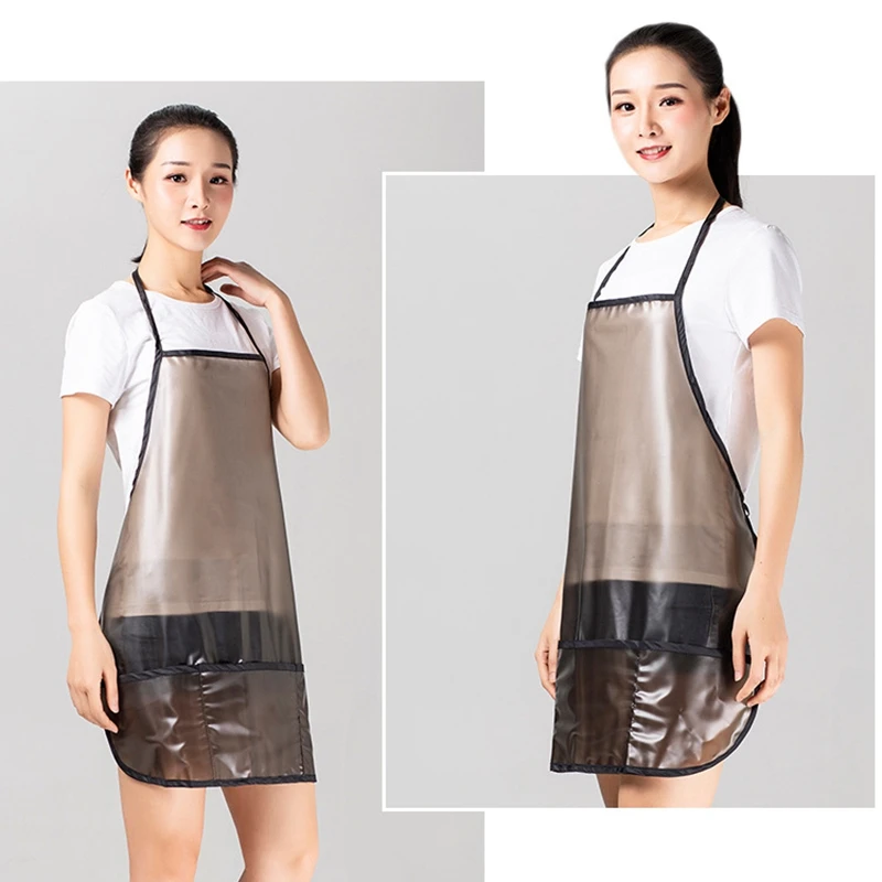 Салон ПВХ водонепроницаемый парикмахерский фартук краска для волос Пермь цвет