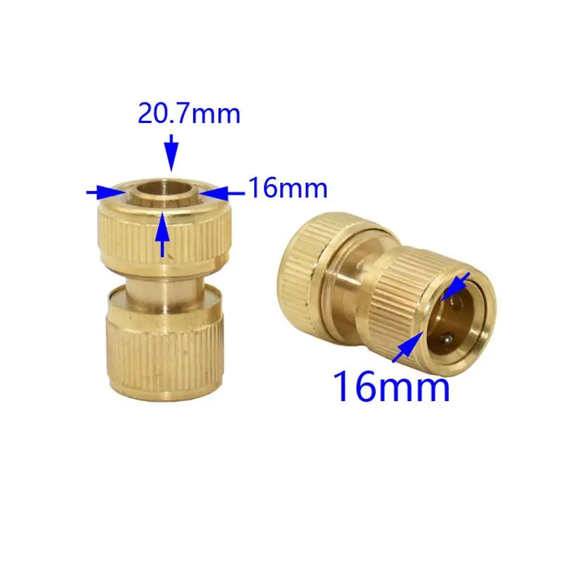5 шт. латунный быстроразъемный соединитель для садового шланга 5/8 дюйма | Дом и сад