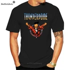 Мужская хлопковая футболка Thunderdome Hardcore, с круглым вырезом и короткими рукавами