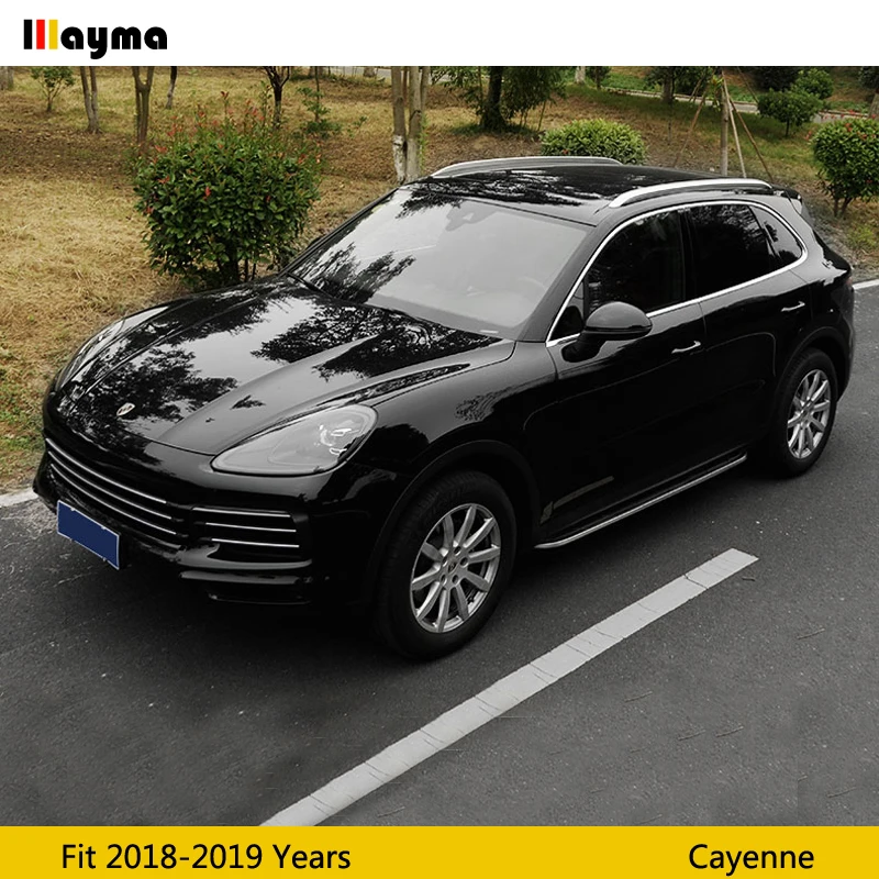 Рейки для багажника на крышу Porsche Cayenne 9Y0 9YA 2018 2019 рейки из алюминиевого сплава