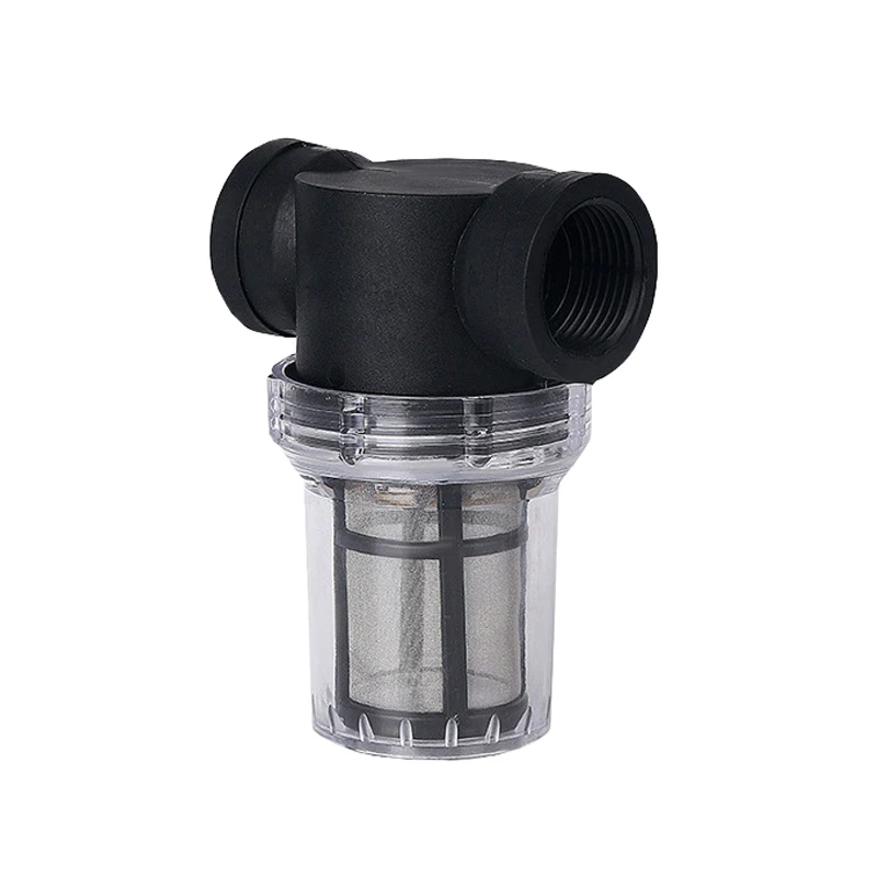 

1/2'' 3/4'' 1'' Garden Filter Plastic Transparent Irrigation System Impurity Filter Aquaculture Household Water Pipe Filter
