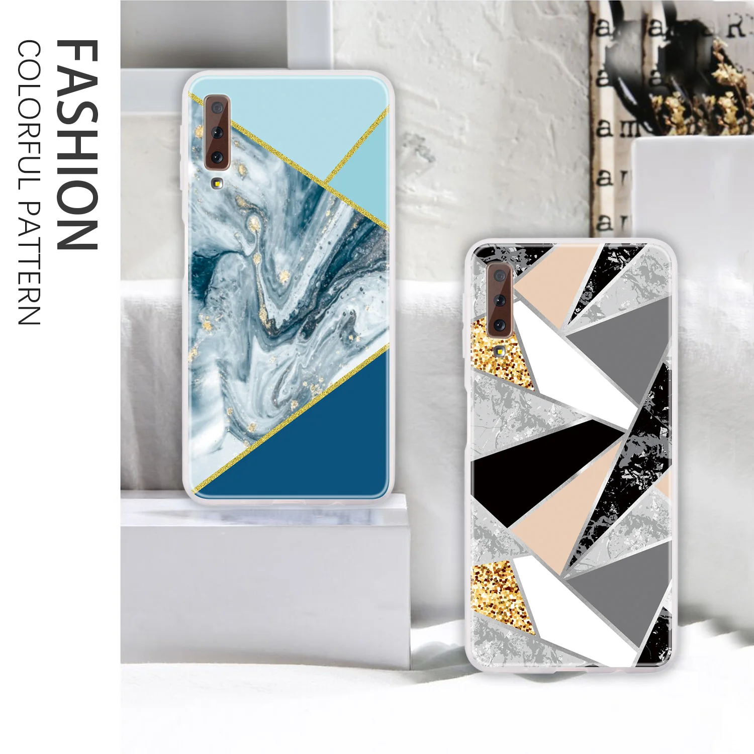Чехлы для телефона чехол samsung A8 2018 мягкий силиконовый Galaxy carcase A750 A6 Plus J8 A5 2017 |